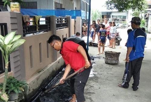 Warga Medan Makin Semangat Bergotong royong