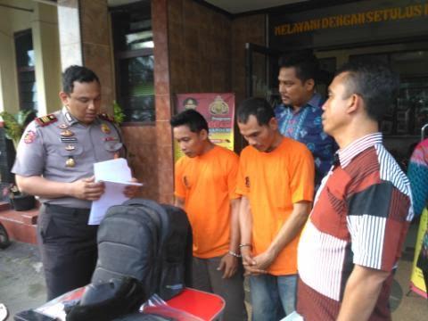 Unit Reskrim Polsekta Medan Kota Ringkus Pencuri Bertopeng Monyet 