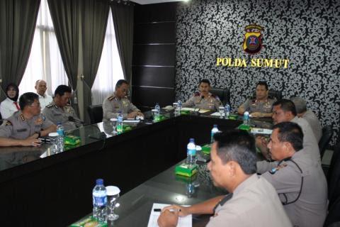 Polri Kunjungi Mapolda Sumut, Antisipasi Gerakan Organisasi Radikal dan Anti Pancasila