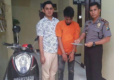Sembunyi di Semak-semak, Pelaku Begal Ini Diringkus Polsek Medan Barat 