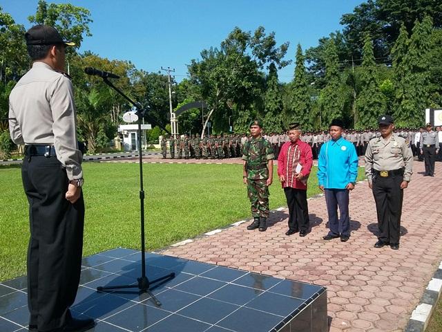 Polres Langkat Gelar Apel Kebhinekaan Cinta Damai