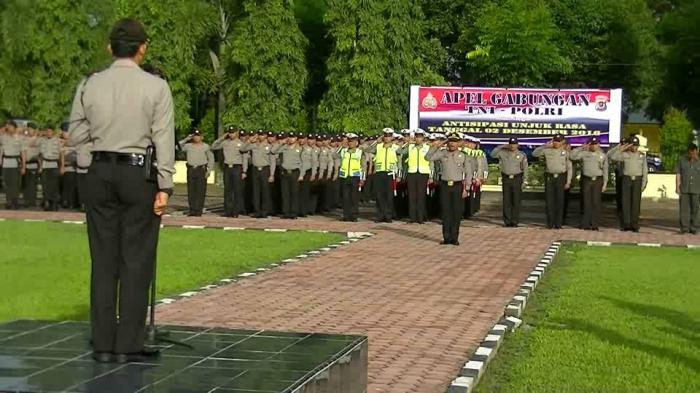 Polres Langkat Imbau Warga Jaga Kondusifitas Saat Aksi 212