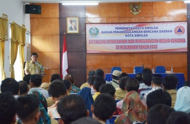 BPBD Kota Sibolga Laksanakan Sosialisasi Pencegahan dan Pengurangan Resiko Bencana