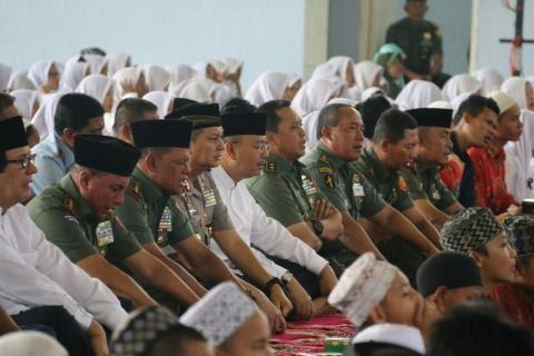 Istighosah dan Doa Bersama untuk Kedamaian Bangsa Indonesia Digelar di Lanud Polonia