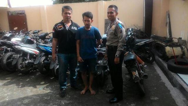 Merasa Berdosa, Penjambret Ini Serahkan Diri ke Pos Polisi di Simpang Marindal