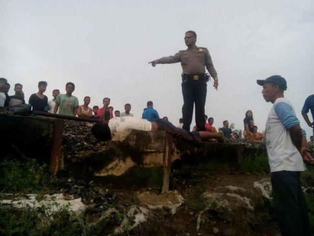 Dikira Tidur, Juli Tewas Dilindas Kereta Api di Perlintasan Aras Kabu-Batang Kuis