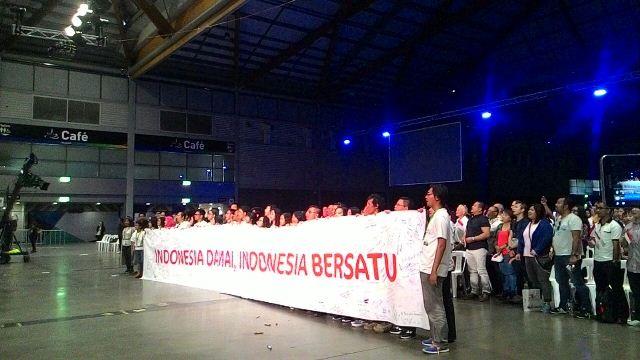 Konser Pentas Kebersamaan, Masyarakat Indonesia di Australia Berharap Tetap Jaga Kedamaian