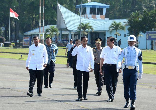 Presiden Jokowi Resmikan Terminal Bandara Internasional Silangit