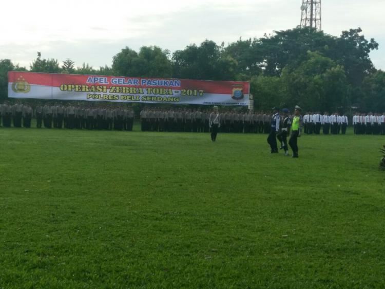 Polres Deli Serdang Gelar Operasi Zebra