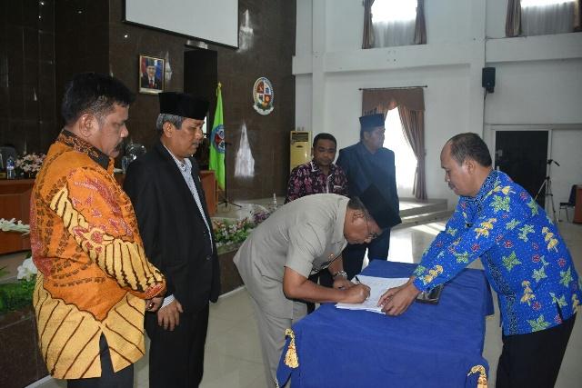 APBD Deli Serdang 2018 Senilai Rp 3,7 Triliun Disahkan