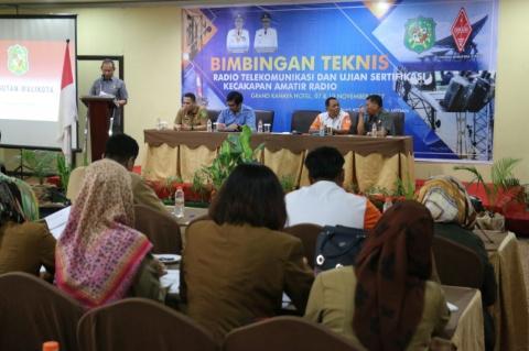 Camat dan Lurah se-Kota Medan Ikuti Bimbingan Teknis Radio Telekomunikasi