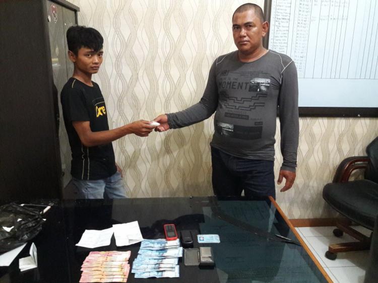 Polres Asahan Tangkap Dua Orang Pemakai Sabu