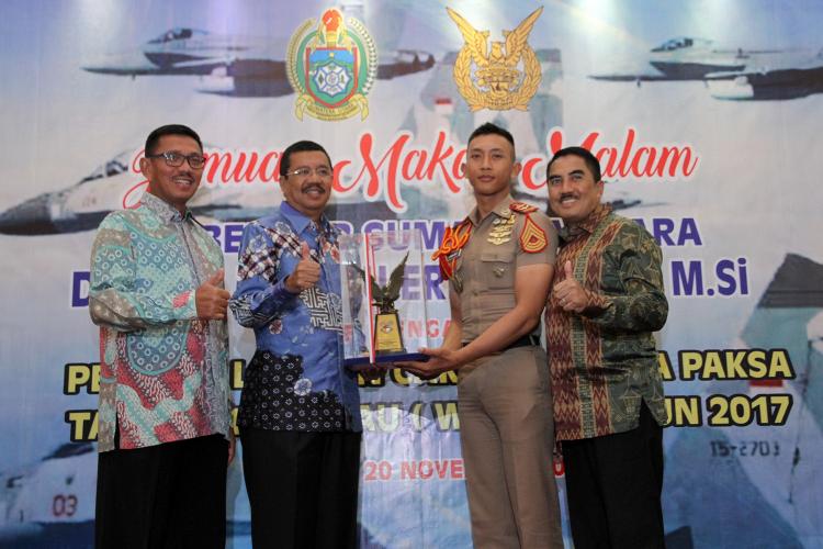 Jamuan Makan Malam, Gubernur Perkenalkan Potensi Sumut ke Taruna AAU