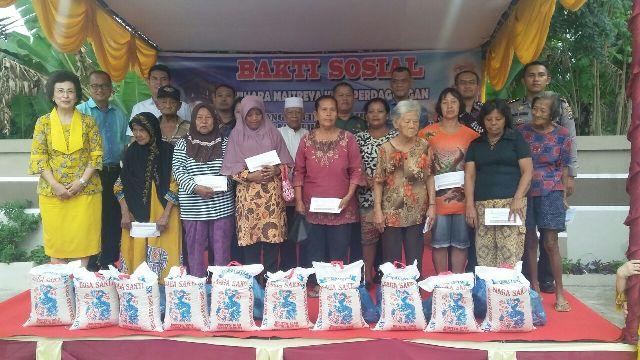 Kapolsek Perdagangan Hadiri HUT Vihara Maitreya Kirti ke 37 Perdagangan
