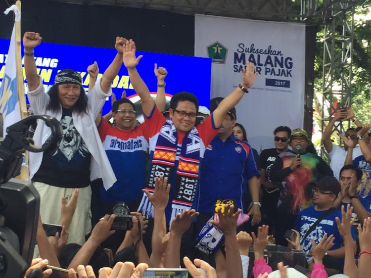 Didaulat jadi Warga Kehormatan Arema, cak Imin: Salam Satu Jiwa!