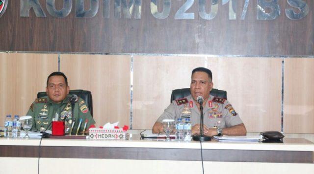 Kapoldasu Lakukan Rapat Koordinasi Pengamanan VVIP Presiden Jokowi Jelang Resepsi Pernikahan Putrinya