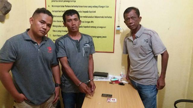 Transaksi Sabu, Hermanto Girsang Diringkus Polsek Saribu Dolok