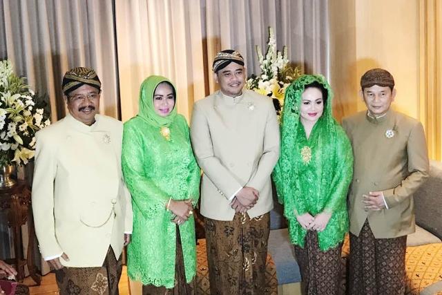 Hadiri Tradisi Siraman, Gubsu Erry Doakan Pernikahan Bobby-Kahiyang Putri Jokowi