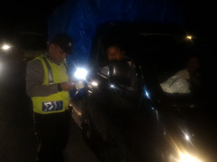 Antisipasi Kejahatan, Polsek Perdagangan Gelar Razia Cipta Kondisi