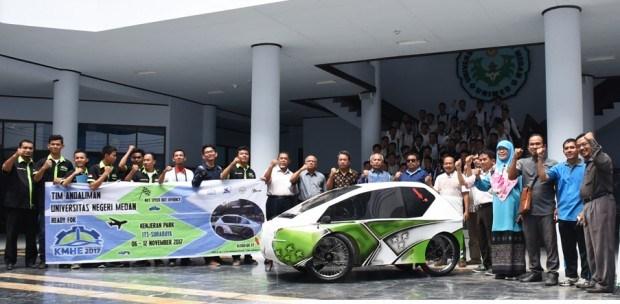 Mobil Hemat Andaliman dari Unimed Siap Berkompetisi Pada KMHE 2017