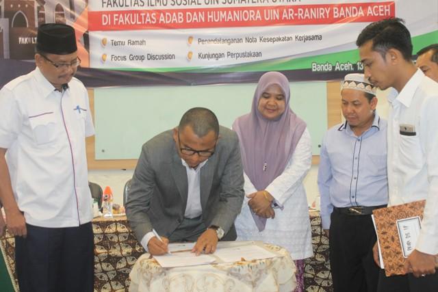 FAH UIN Ar-Raniry Jalin Kerjasama dengan UIN Sumatera Utara