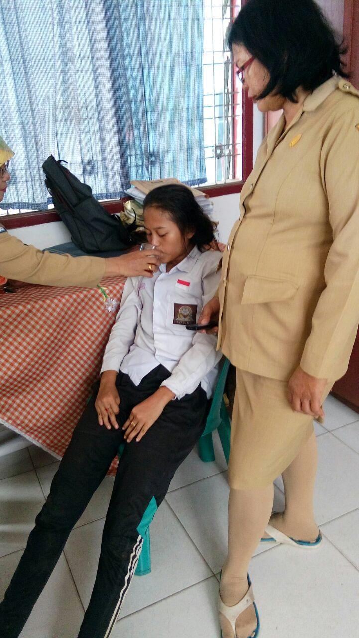 Sembilan Siswa SMKN 1 Siantar Kesurupan di Jam Istirahat