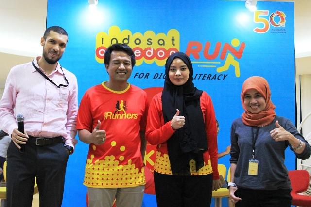 Indosat Ooredoo Run, Berlari 50K Secara Virtual untuk Literasi Digital Indonesia