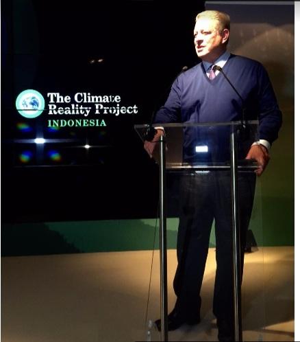 Al Gore Apresiasi Gerakan Climate Reality Project Indonesia yang Menyasar Anak Muda