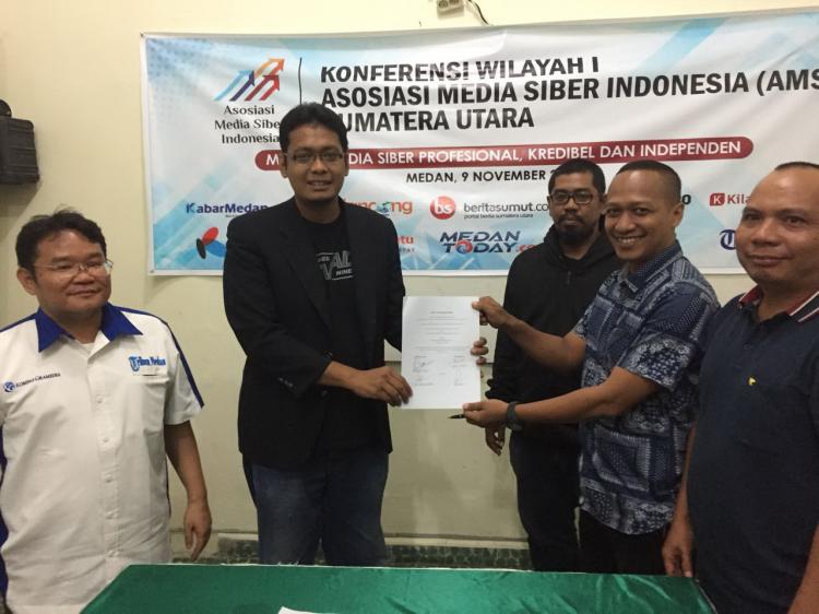 Konferwil AMSI Sumut I Sukses Digelar, Agoez Perdana Terpilih Jadi Ketua 