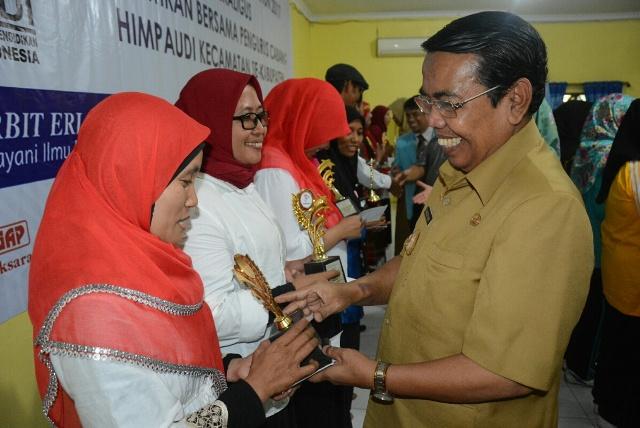 Peringati Hari Guru, Wabup Lantik Pengurus Himpaud Deli Serdang