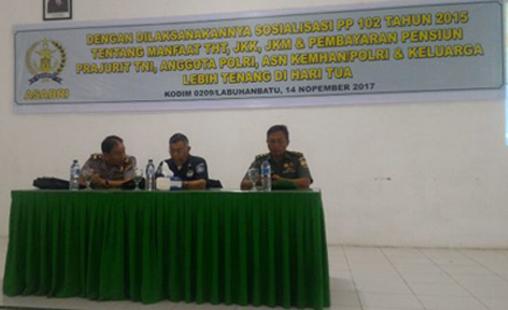 PT Asabri Janjikan Jaminan Hari Tua Pensiunan TNI