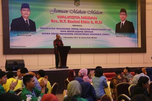 Wakil Walikota Medan Menjamu Makan Malam Bersama PEMA USU dan ISMKI