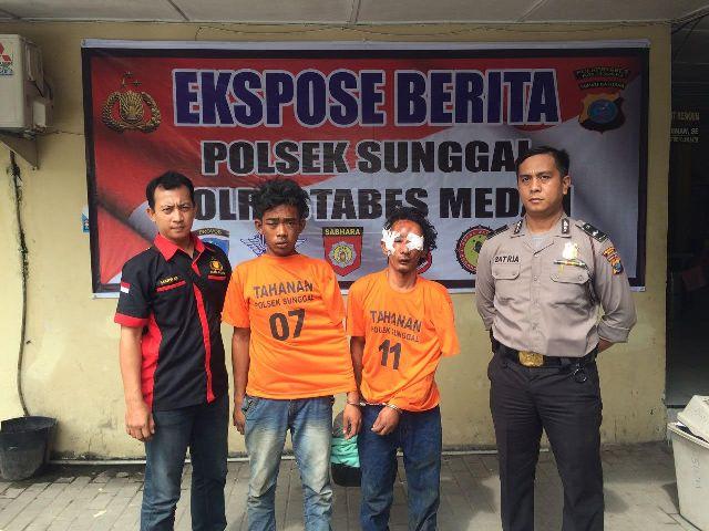 Bekap Mulut 2 Mahasiswi, Ketahuan, Dua Pelaku Dihajar Warga Sunggal 