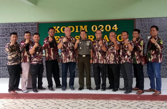 Dandim 0204/Deli Serdang Terima Audensi FKPPI Kabupaten Serdang Bedagai dan 