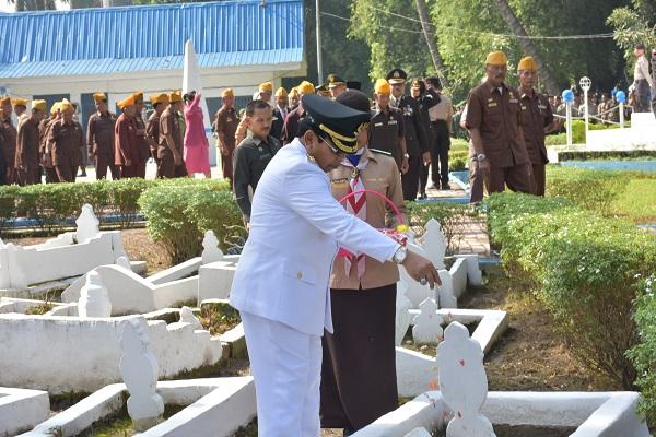 Upacara Hari Pahlawan di Kabupaten Deli Serdang Berlangsung Khidmat