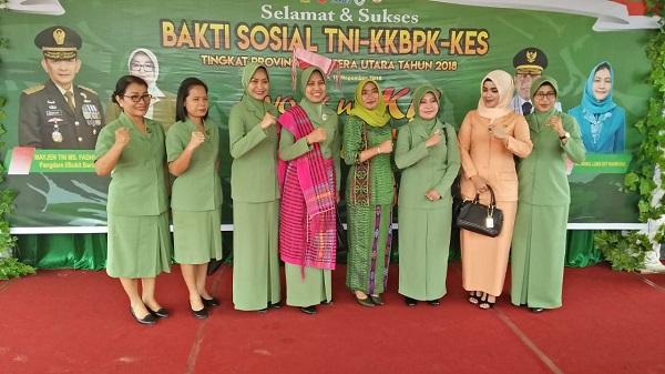 Baksos TNI KB-Kesehatan 2018 Tingkat Provinsi Sumut Digelar di Pematangsiantar