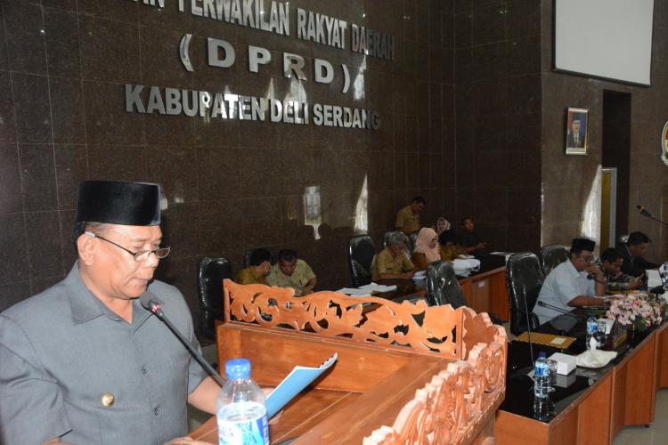 APBD Deli Serdang Tahun 2019 Rp 4 Triliun Disahkan