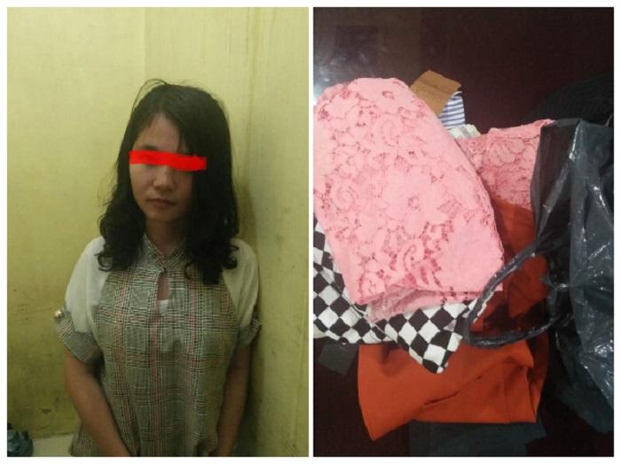 Nekat, Gadis 18 Tahun Curi Pakaian di Medan Mall
