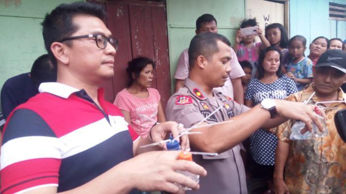 Tim Pegasus Polsek Sunggal Gerebek Seorang Pria dan Wanita dalam Rumah Kontrakan
