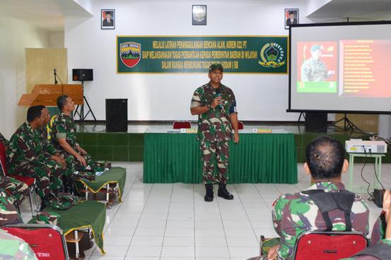 Korem 022/Pantai Timur Laksanakan Latihan Penanggulangan Bencana Alam 