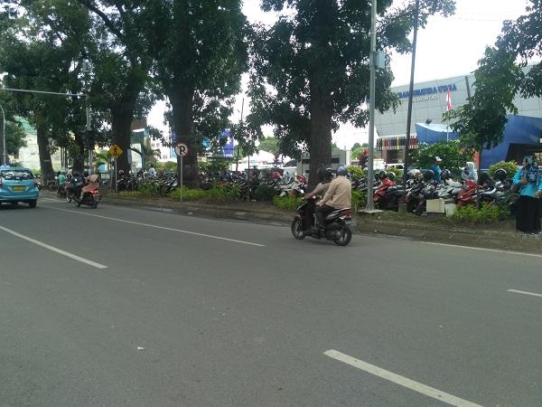 MTQN Selesai, Parkir Liar Kembali Marak di Kota Medan