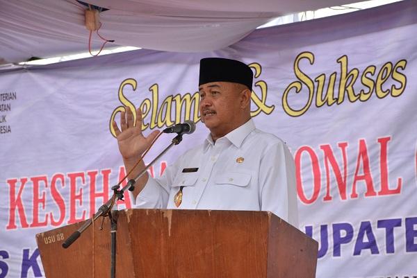 Bupati Langkat Berharap Tak Ada Lagi Pasien Mengeluh Pelayanan di Puskesmas