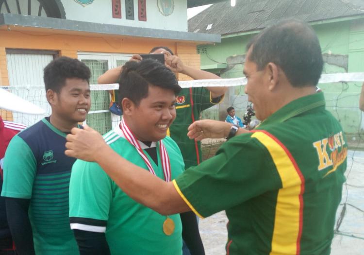 Medan Marelan dan Medan Labuhan Berbagi Emas Sepaktakraw