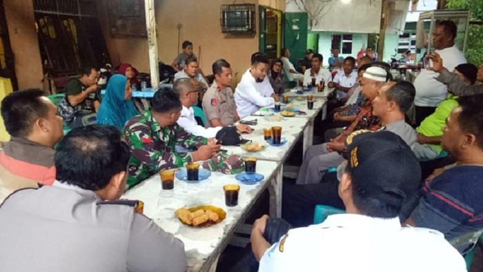 Danramil 01/Sunggal Bersama Babinsa Jalin Silaturahmi ke Muspika Sunggal