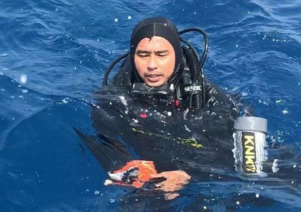 Prajurit TNI Sertu Hendra Temukan Kotak Hitam Pesawat Lion Air JT-610