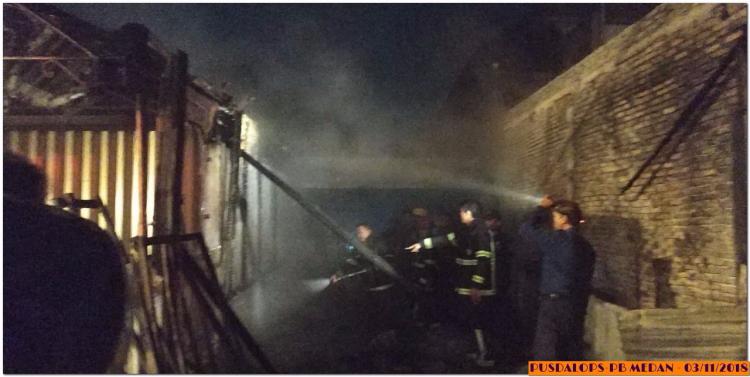 Tiga Unit Rumah di Jamin Ginting Terbakar