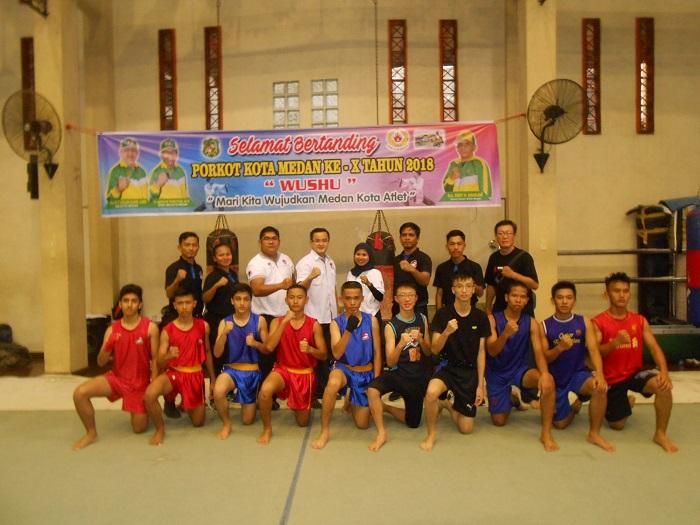 Cabang Olahraga Wushu Sanda Didominasi Atlet dari Medan Timur