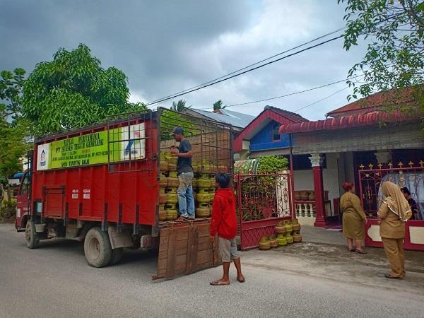 Pemko Tanjungbalai Bersama Polres Tanjungbalai Gelar Monitoring dan Pengawasan LPG 3 Kg