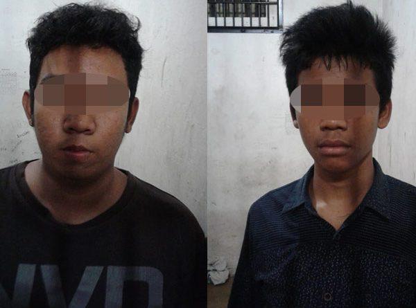 Beraksi di Kawasan Afdeling PTPN III, Dua Begal Ingusan Ini Diringkus Polsek Tebing Tinggi