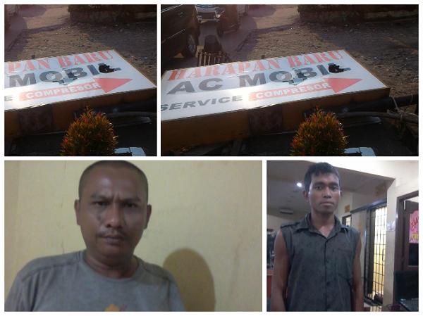 Aniaya Pengusaha di Jalan Juanda, Dua Preman Ditangkap Polsek Medan Kota 